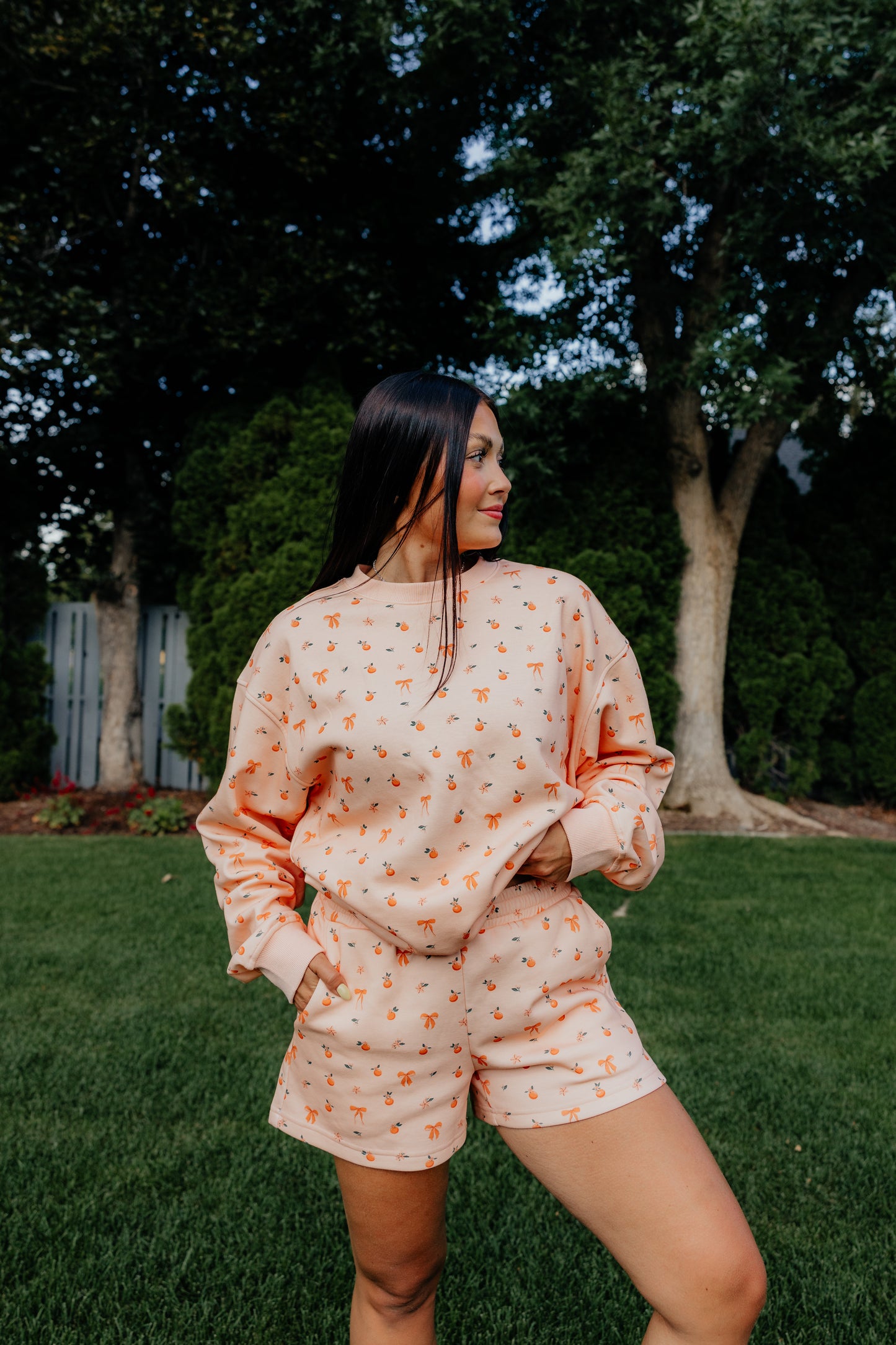 Citrus Blossom Shorts