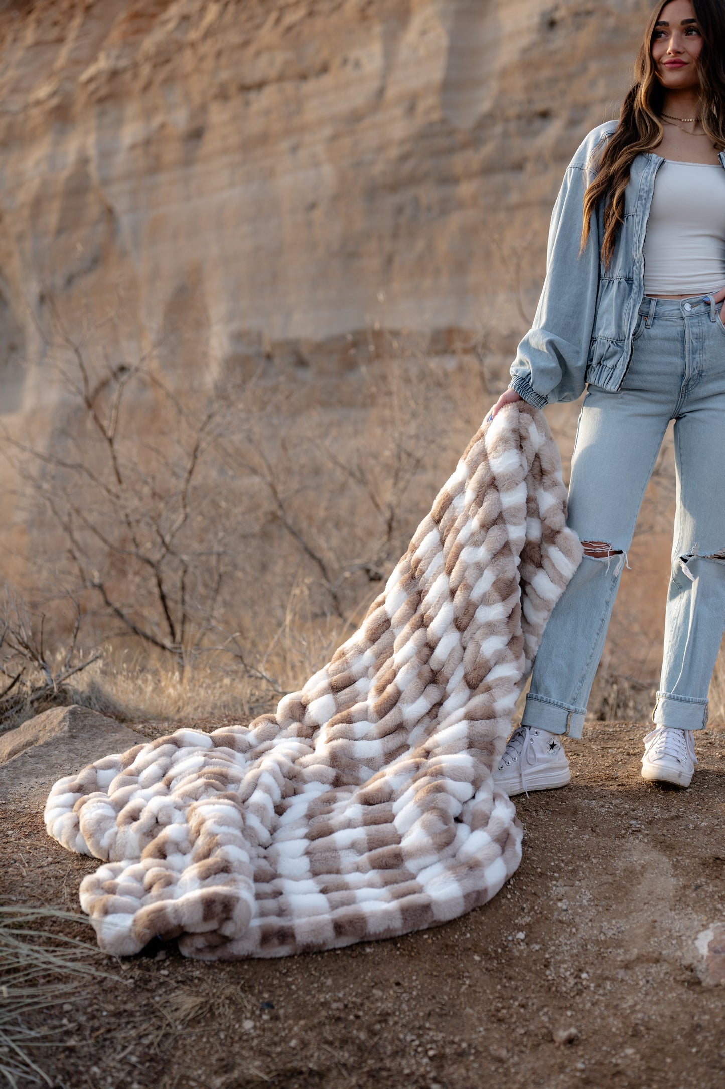 Tanstone Gingham